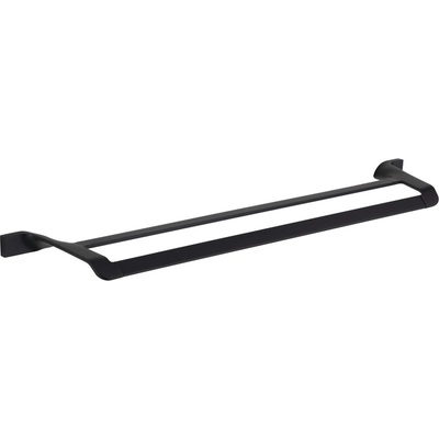 Mexen Rino двоен закачалка за кърпи, черен - 7027025-70 (7027025-70)