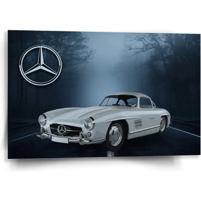Sablio Obraz Mercedes-Benz 300 SL V lese - 60x40 cm