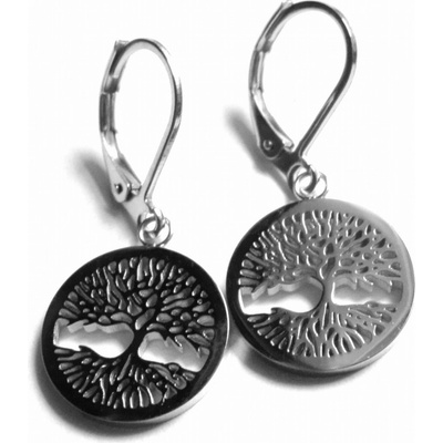 Steel Jewelry náušnice strom života z chirurgické oceli NS140311