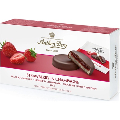 Anthon Berg Strawberry In Sparkling Wine 220 g