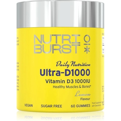 Nutriburst Daily Nutrition Ultra‑D1000 Lemon 60 ks