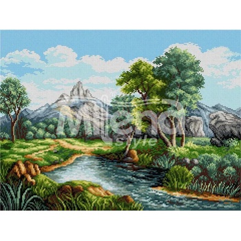 Milena Style Пак е лято - гоблен със схема конци Ariadna 1: 1