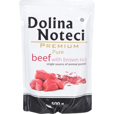 Dolina Noteci Premium Pure Beef s hnedou ryžou 500 g