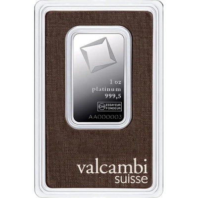 Valcambi Suisse slitek Platinum 1 oz – Hledejceny.cz