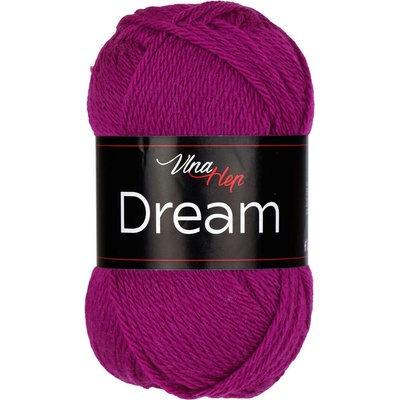 Vlna-hep Dream - australská merino vlna Dream: 6417 Růžovo-fialová