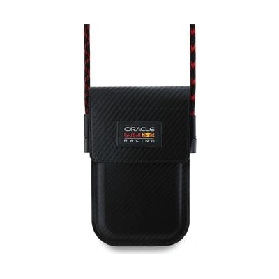 Red Bull PU Carbon Taška na Telefon Black