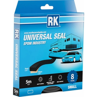 Univerzální samolepicí těsnění EPDM, černá 5 x 10 mm 5 m | Zboží Auto