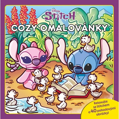 Stitch COZY omalovánky