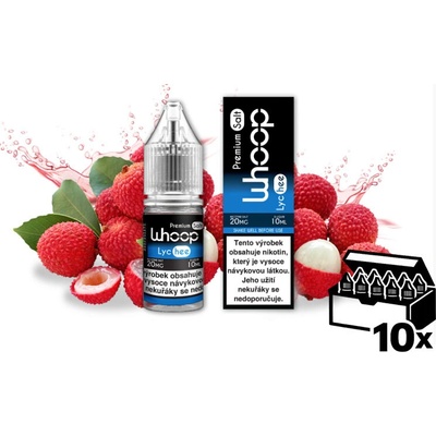 WHOOP SALT Lychee 10 x 10 ml 20 mg