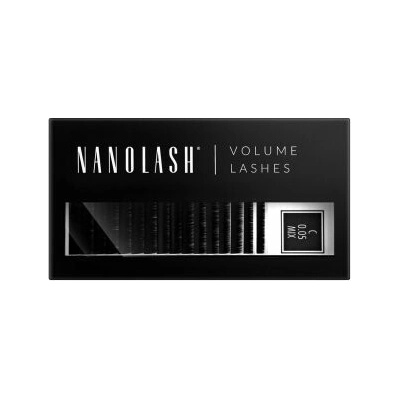 Nanolash Volume Lashes 0.05 C umelé mihalnice 6-13 mm