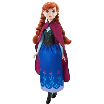 Disney Frozen Anna v modro-černých šatech