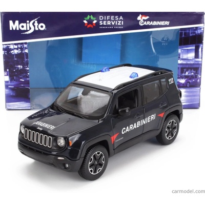 Maisto Jeep Renegade Carabinieri 2017 Blue 1:24