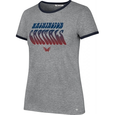Dámské Tričko Washington Capitals Letter Ringer
