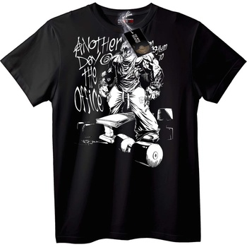 NOONEBRAND Тениска друг ден в офиса - M, White