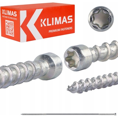 Šrouby do dřeva Klimas Wkręt-Met 8 x 397 mm 50 ks