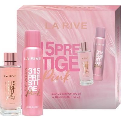 La Rive 315 Prestige Pink EDP 100 ml + deodorant 150 ml