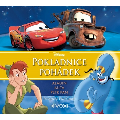 Disney - Aladin, Auta, Petr Pan