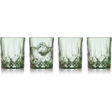 Lyngby Glas sklenic na whisky Sorrento Green 4 x 320 ml