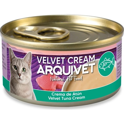 Arquivet Velvet Krémové krmivo pre mačky s príchuťou tuniaka v konzerve 80 g
