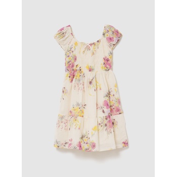 GAP Бебешка флорална рокля GAP GAP | Bezhov | Момичешки | XS