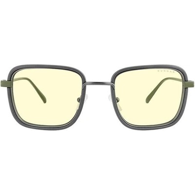 GUNNAR Геймърски очила GUNNAR Fallout Vault 33 Gunmetal/Olive - Amber (FAL-05501)