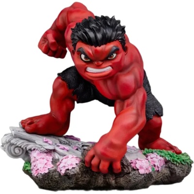 Iron Studios Captain America Brave New World Red Hulk Minico 16cm