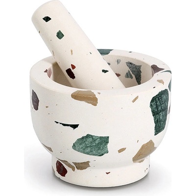Zeller Hmoždíř s tloučkem terrazzo, průměr 12 cm – Zboží Dáma
