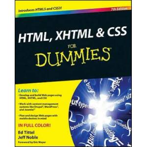 HTML, XHTML and CSS For Dummies, 7e | Ed Tittel (ISBN: 9780470916599)