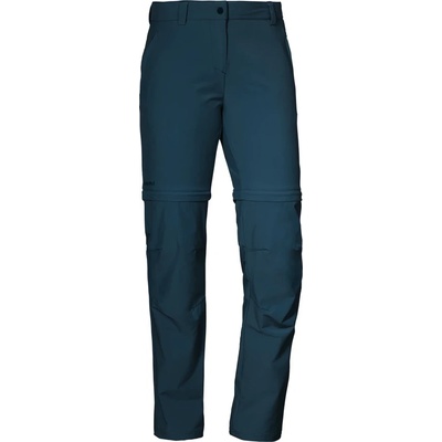 SCHÖFFEL Дамски панталон със свалящи крачоли Schöffel Women's Pants Ascona Zip Off Walking trousers - Dress Blues - размер 40 (110-0518-0222)