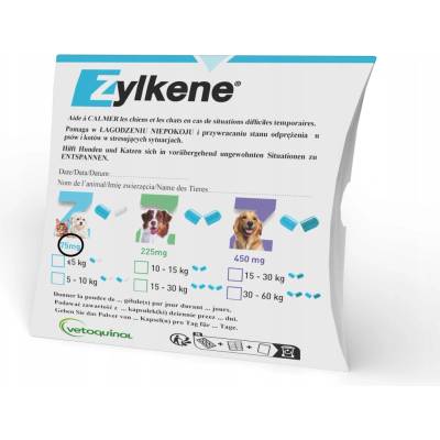Vetoquinol Zylkene 75 mg 20 kapslí