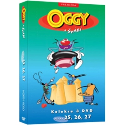 Oggy a švábi 25 - 27 / kolekce 3 DVD