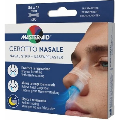 MASTER AID CEROTTO NASALE nosové náplasti 30 ks