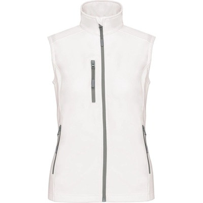 Kariban k404 / Дамски софтшел елек - бял 4xl (20k40400114)