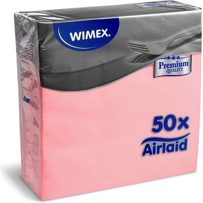 Wimex Obrúsok Premium ružový 40x40cm 50ks