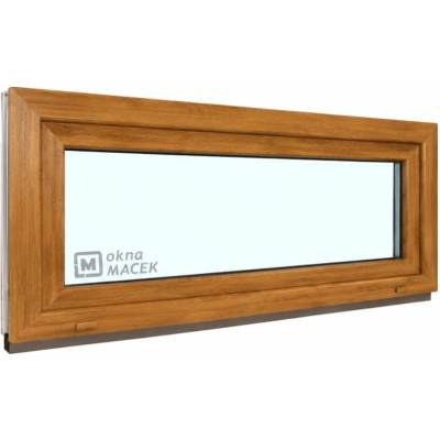 Kömmerling 70 Ad S, 1200 X 500 mm Winchester/Bílá jednostranně Sklo Čiré Neotevíratelné
