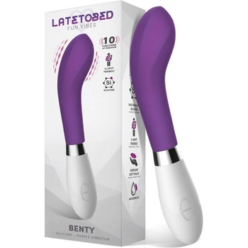 Image 1 of LATETOBED Benty Vibe Silicone Purple