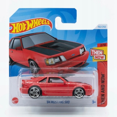Mattel Hot Wheels Mustang 60 Years '84 Ford Mustang SVO