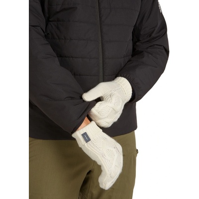 Icebreaker Cable Knit mittens Undyed