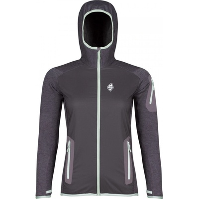 High Point Merino Alpha Lady Hoody sivá