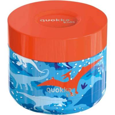 QUOKKA Whim, Nerezová termonádoba na jídlo DINOSAUR, 360ml, 40096