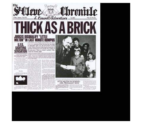 JETHRO TULL: THICK AS A BRICK CD