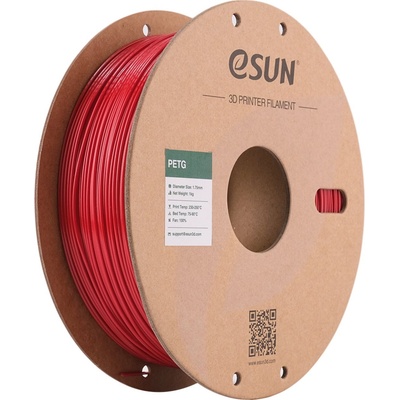 eSUN PETG Fire Engine Red - 1, 75 mm / 1000 g (PETG175O-FR1P1)