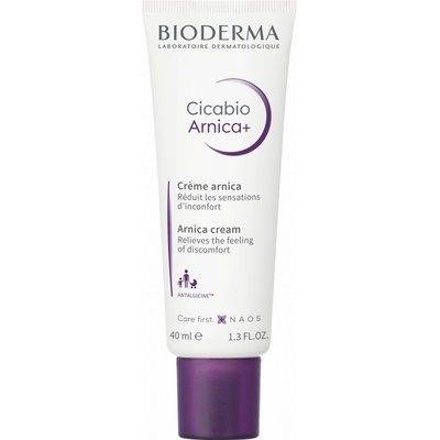 Bioderma Cicabio Arnica+ prípravok na lokálne ošetrenie proti podráždeniu a svrbeniu pokožky Bruises Knocks Bumps 40 ml