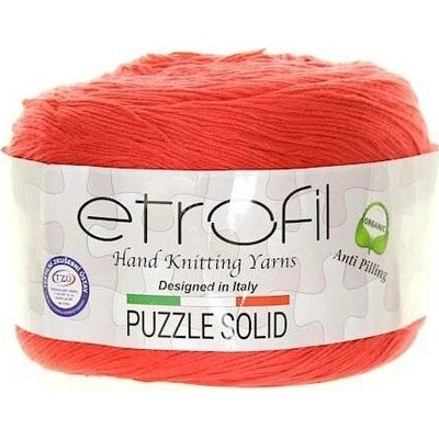 Etrofil Příze Puzzle Solid melounová PS 025