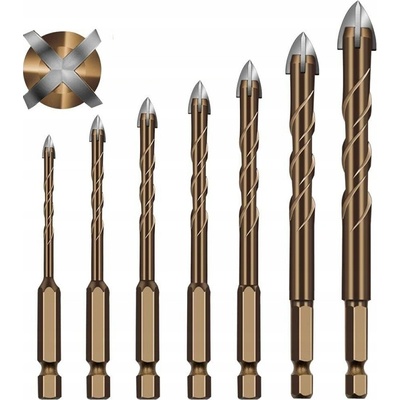 Sada špirálových vrtákov Rosfix 4B50-473E5 3-12 mm, 7 ks