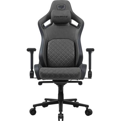 COUGAR Defensor S Jet Gray F Ергономичен геймърски стол (CGR-DSF-GRB)