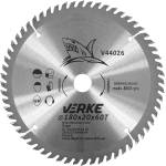 VERKE Режещ диск с твърдосплавни пластини 180x20мм 60T 66339 (V44026)