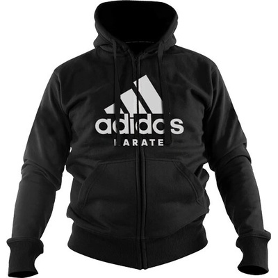 adidas Karate mikina so zipsom Čierna