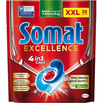 Somat Excellence 4v1 Kapsule do umývačky riadu 36 ks