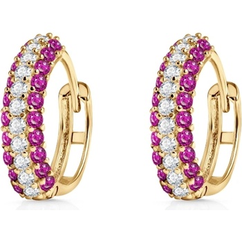 SAVICKI Обеци Савицки: злато, цирконий